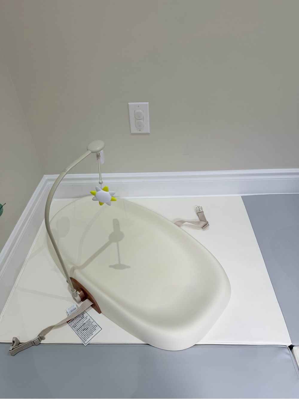 Skip Hop Cream Baby Changing Pad